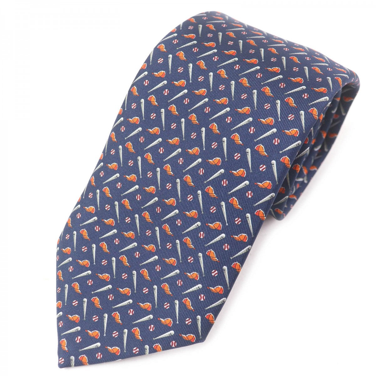 HERMES tie 605942T silk multicolor