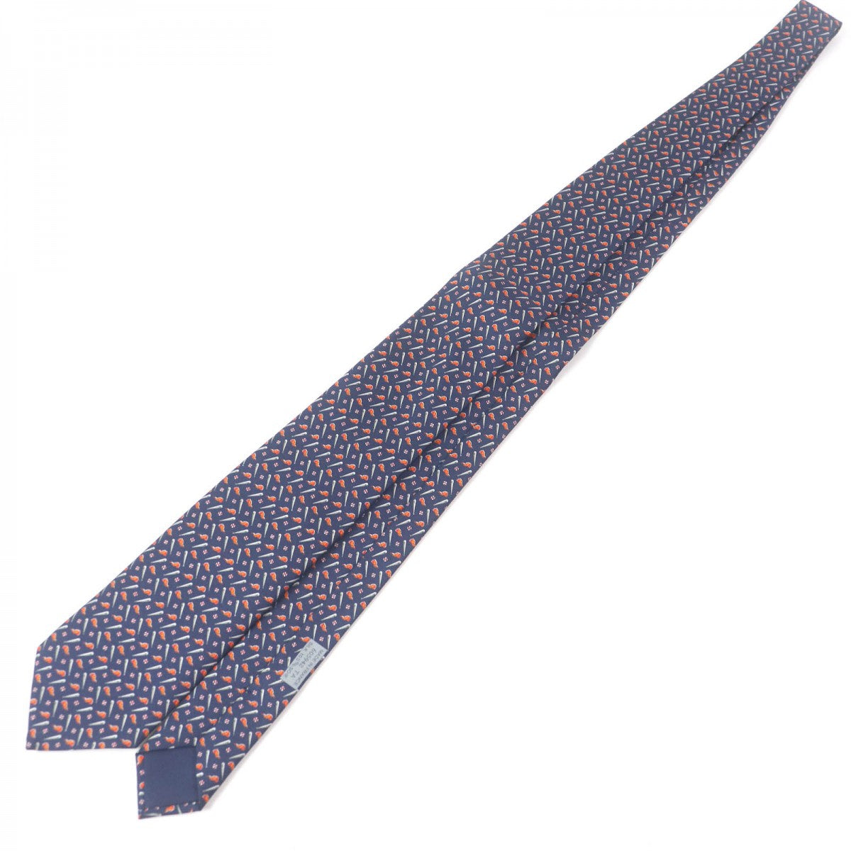 HERMES tie 605942T silk multicolor