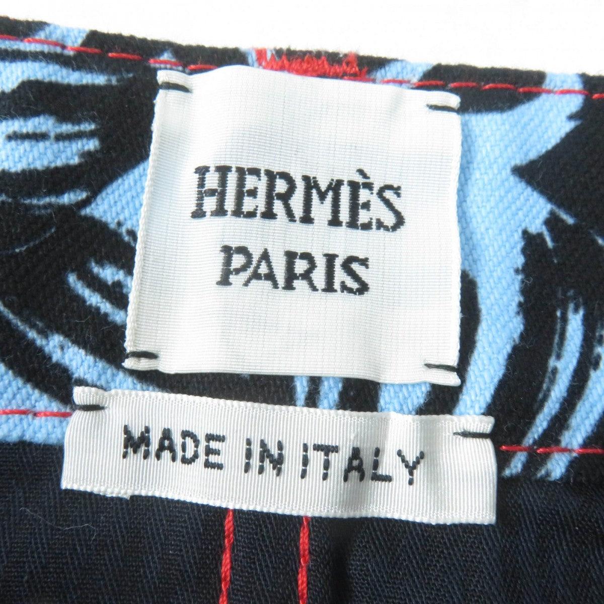 HERMES Mini skirt cotton multicolor 34