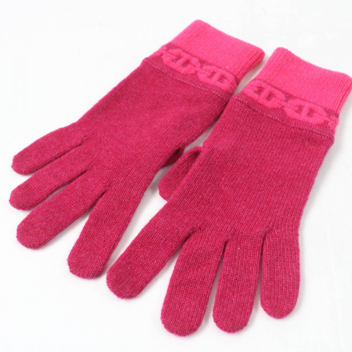 HERMES gloves H232006G cashmere Rose Extreme HEAVEN M