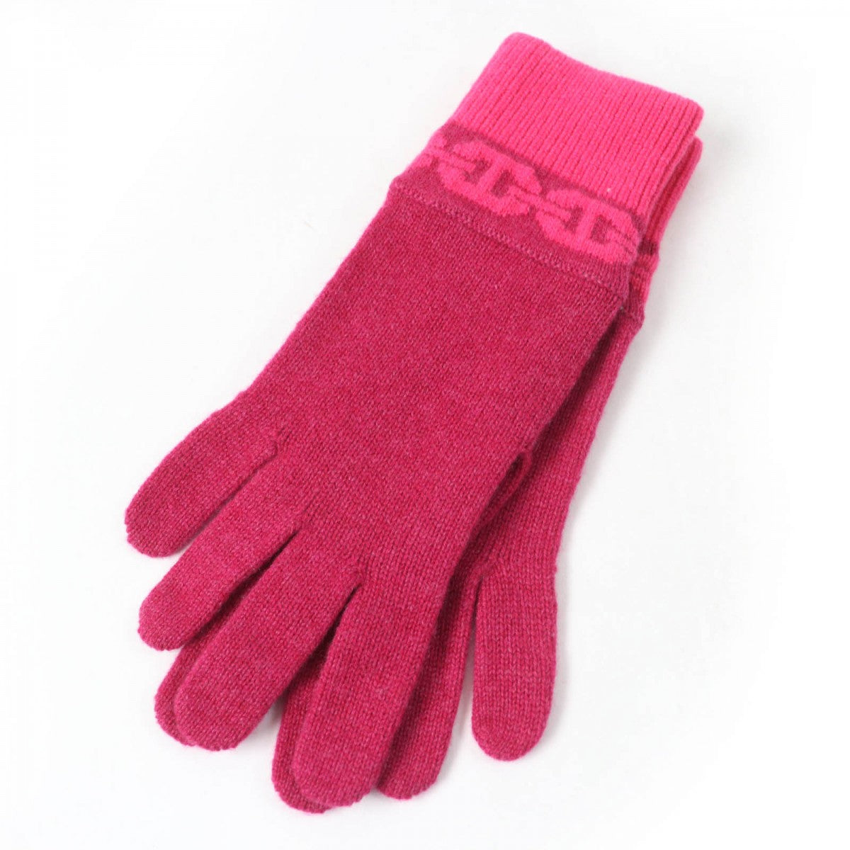 HERMES gloves H232006G cashmere Rose Extreme HEAVEN M