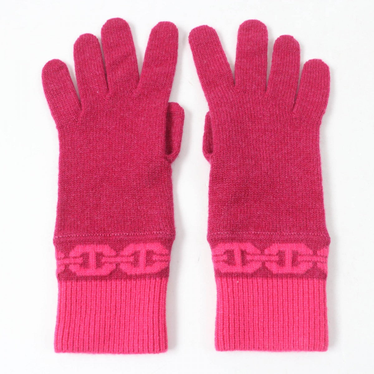 HERMES gloves H232006G cashmere Rose Extreme HEAVEN M