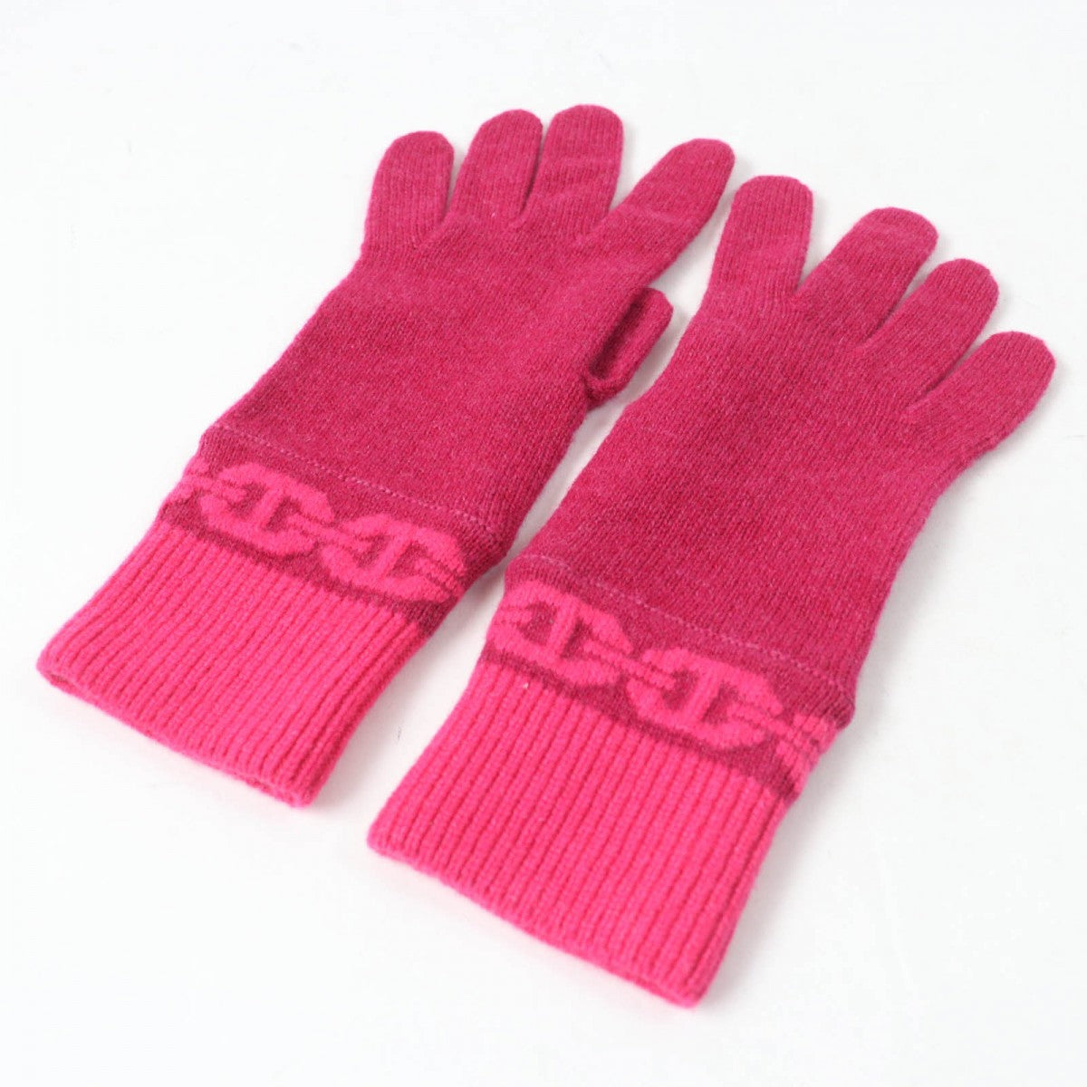 HERMES gloves H232006G cashmere Rose Extreme HEAVEN M