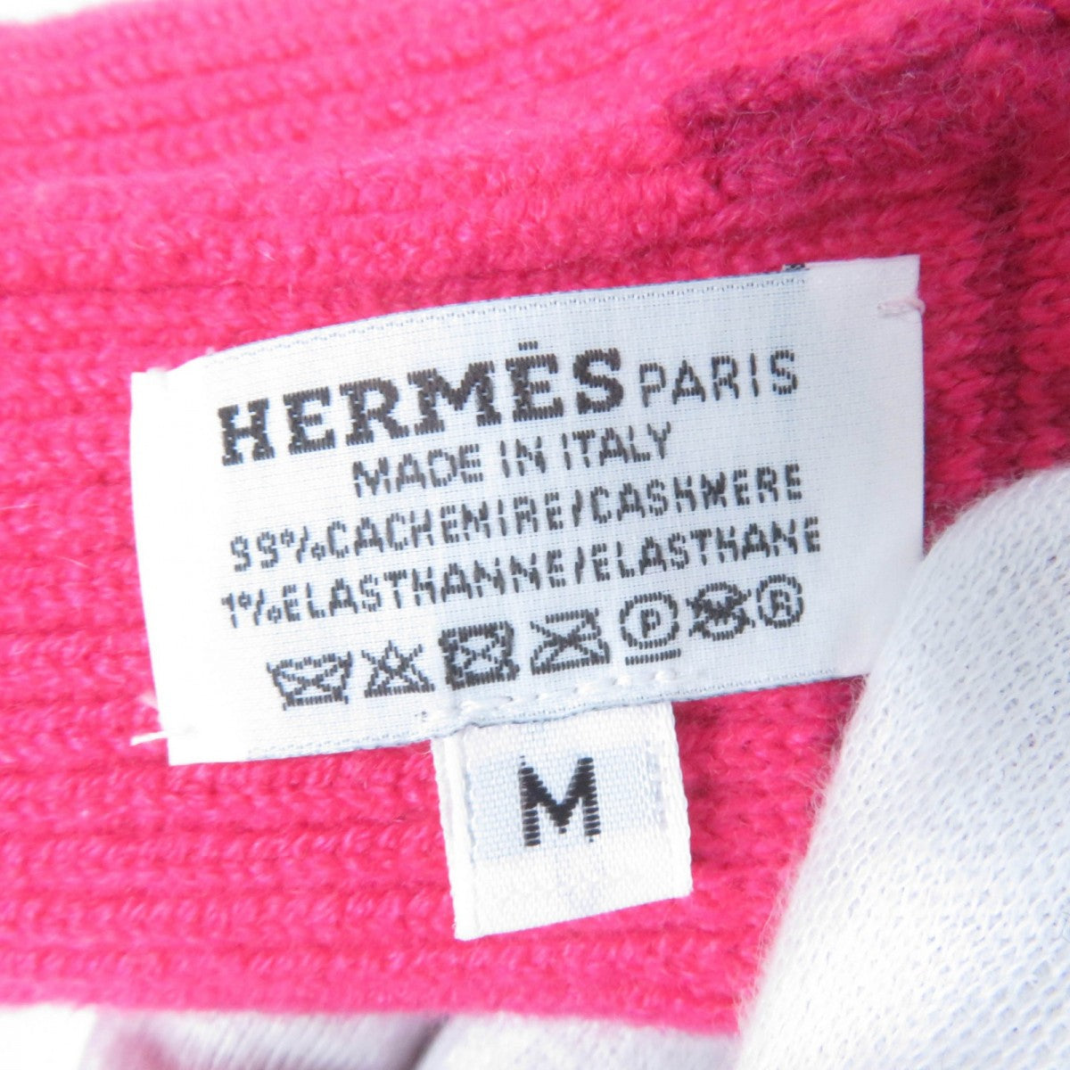 HERMES gloves H232006G cashmere Rose Extreme HEAVEN M