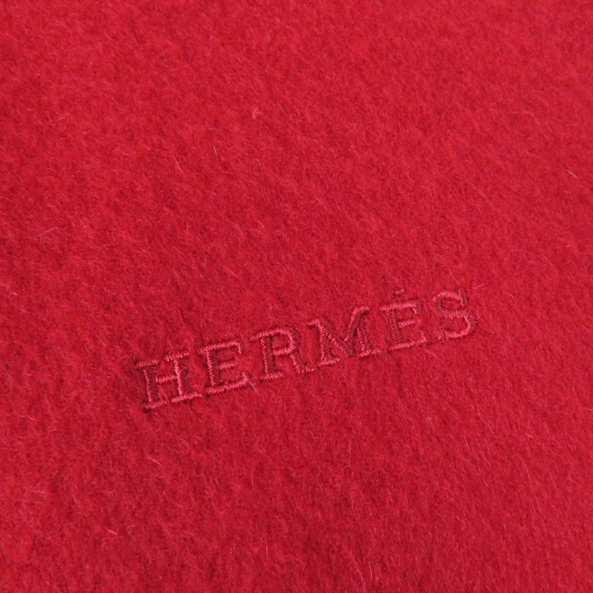 HERMES Stall cashmere Red