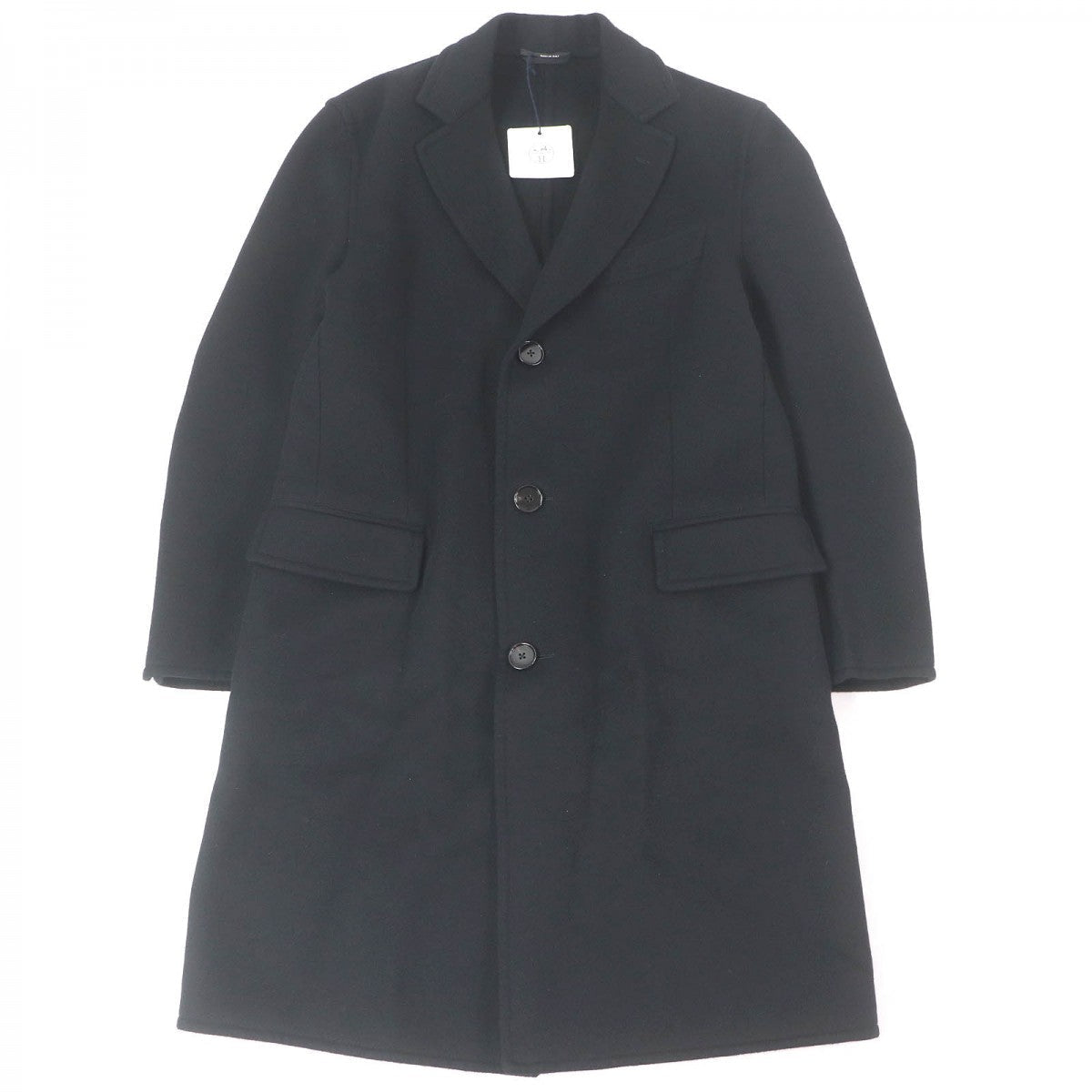 HERMES Chester coat cashmere black 48