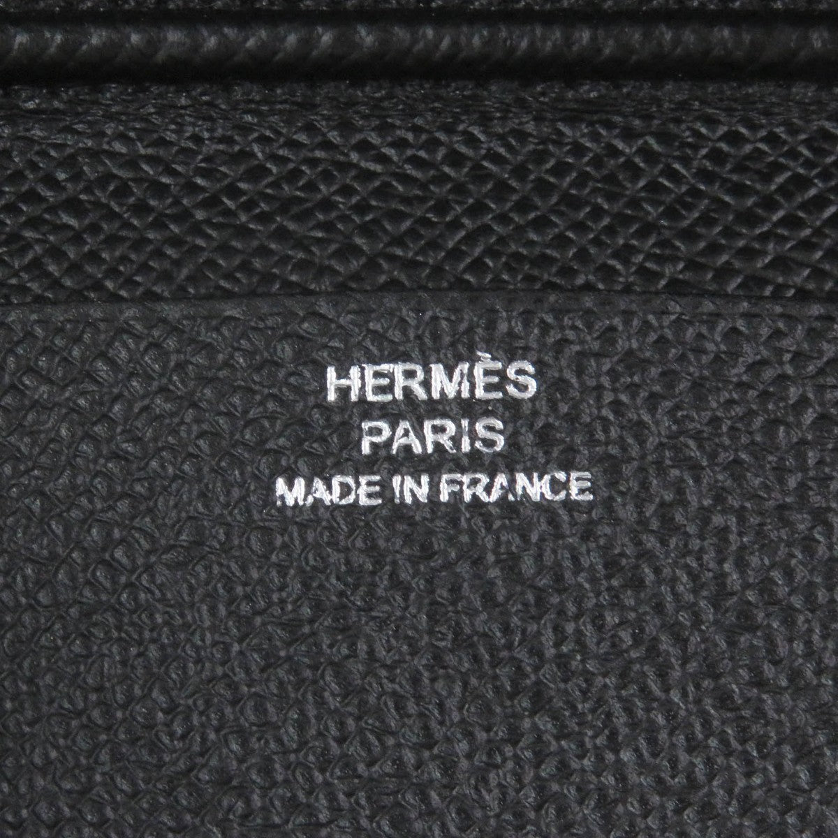 HERMES Notebook cover Epsom black Agenda Vision 2