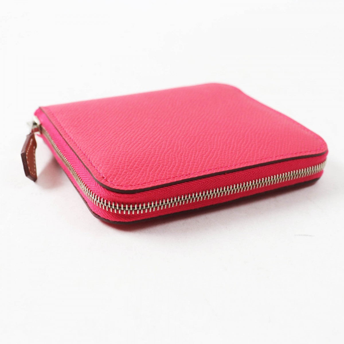 HERMES Coin case Epsom Rose Extreme Asap Compact Silk Inn