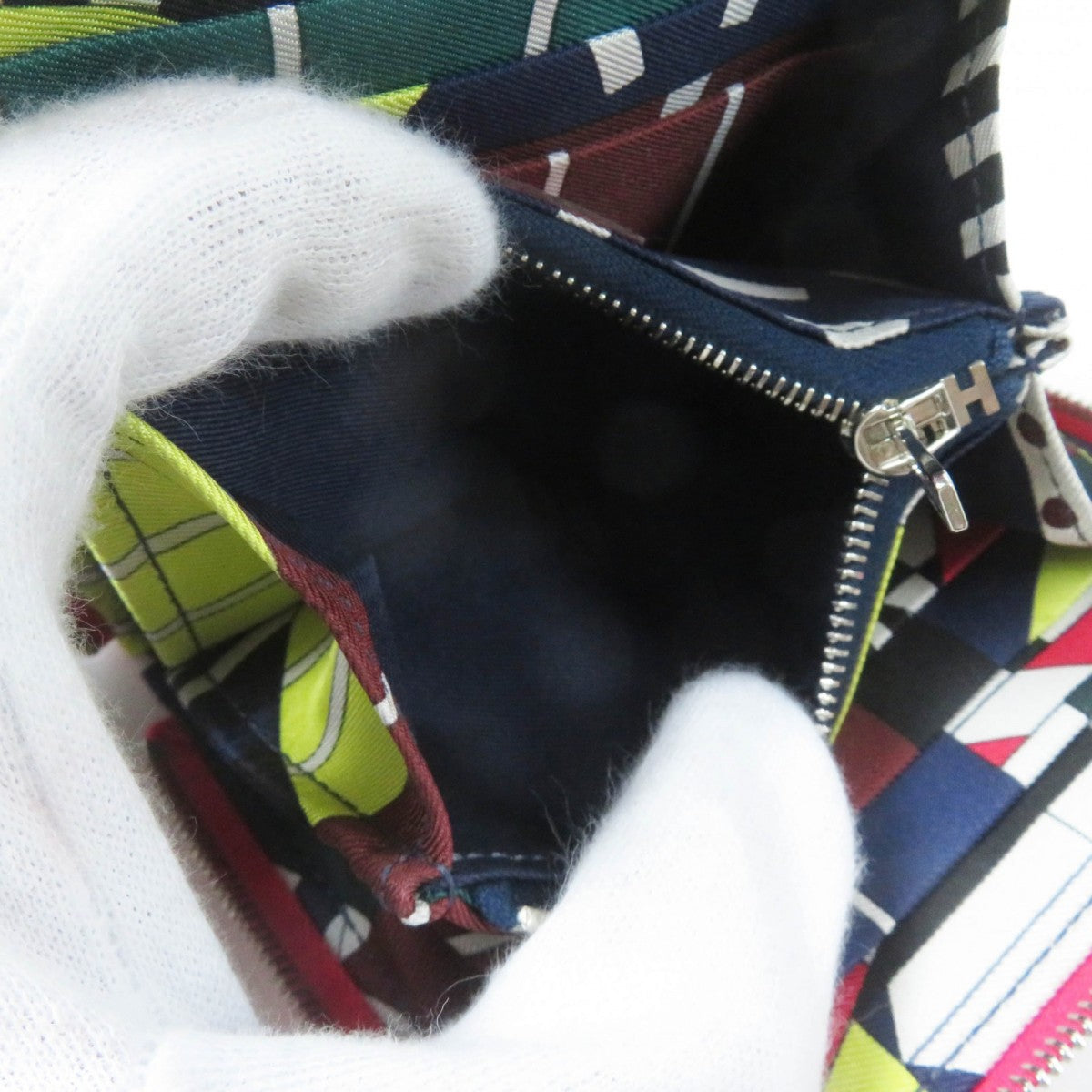 HERMES Coin case Epsom Rose Extreme Asap Compact Silk Inn