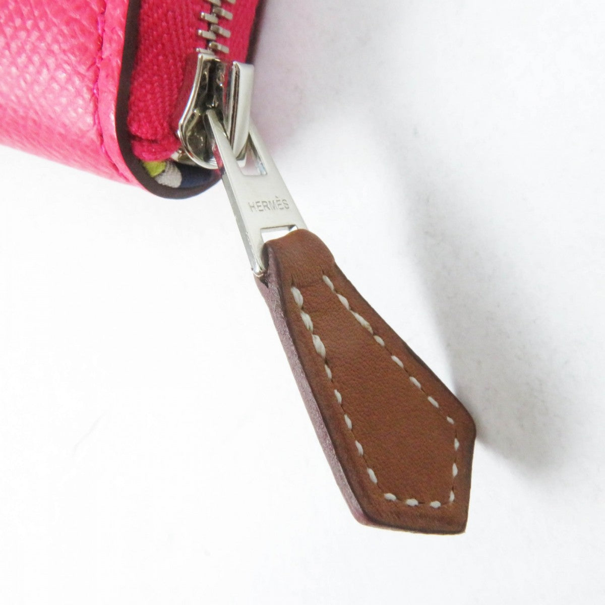 HERMES Coin case Epsom Rose Extreme Asap Compact Silk Inn