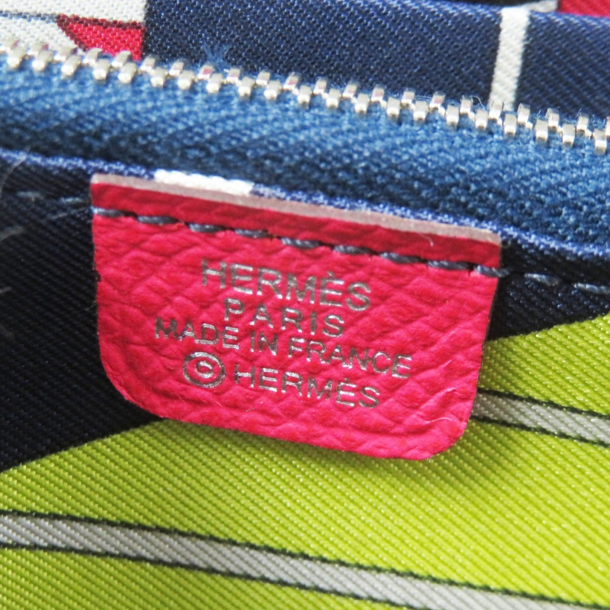 HERMES Coin case Epsom Rose Extreme Asap Compact Silk Inn