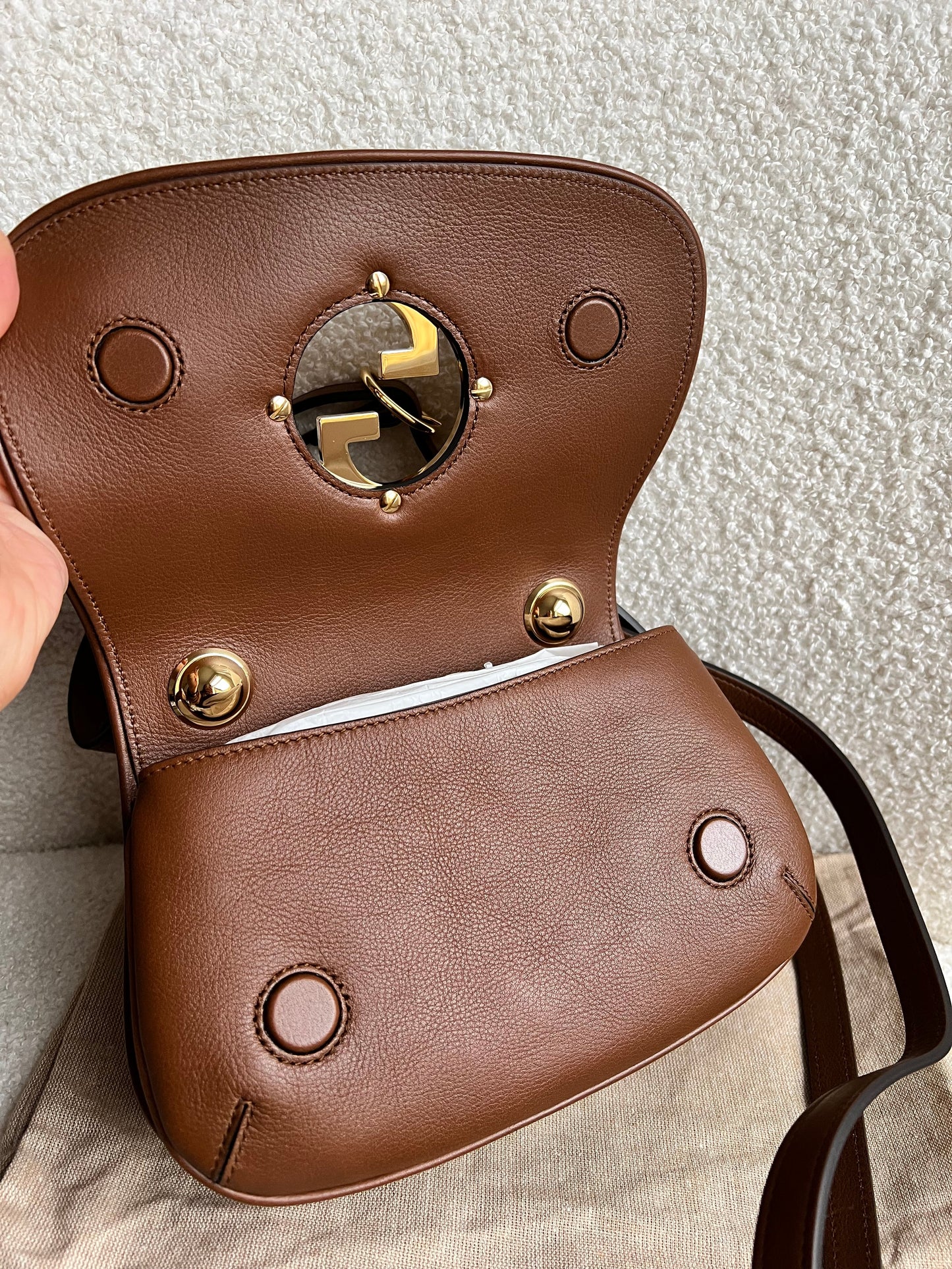 Gucci Tan Blondie Small Shoulder Bag (RRP £1940)
