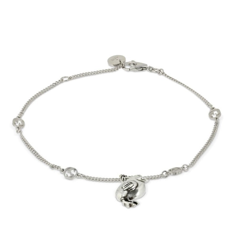Gucci Chick Motif Bracelet in Silver