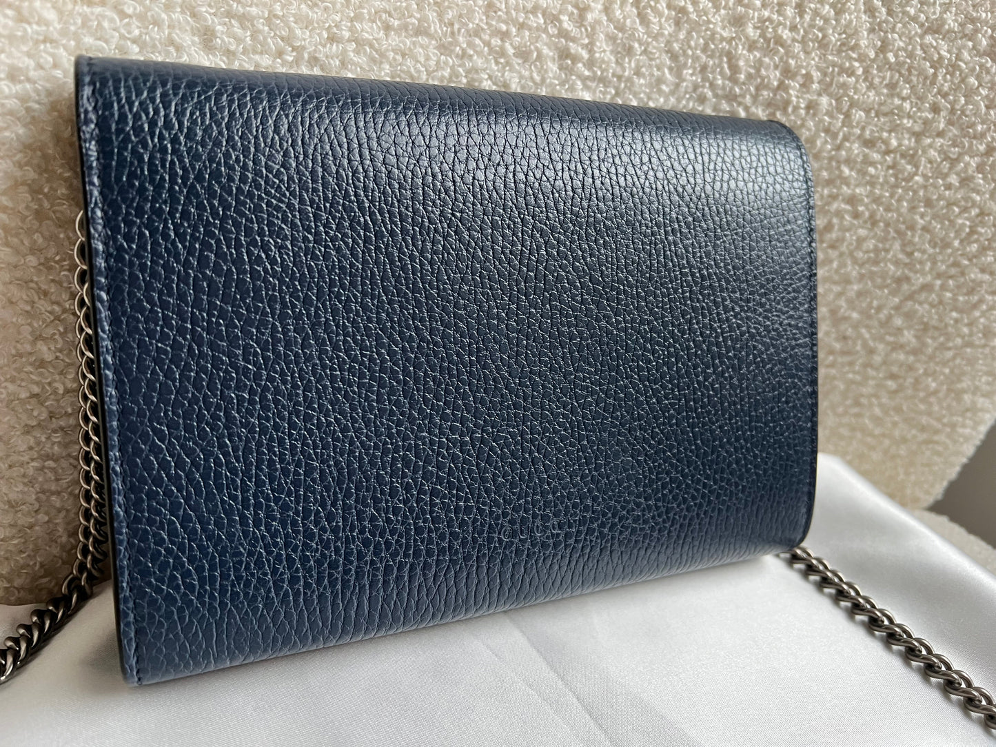 Gucci Dionysus Navy Mini Chain Bag (RRP £1340)