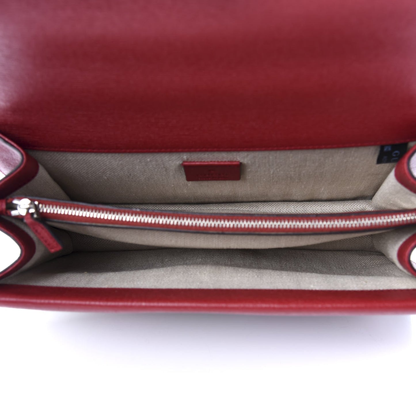 Gucci Small Dionysus Blooms Leather Shoulder Bag in Red