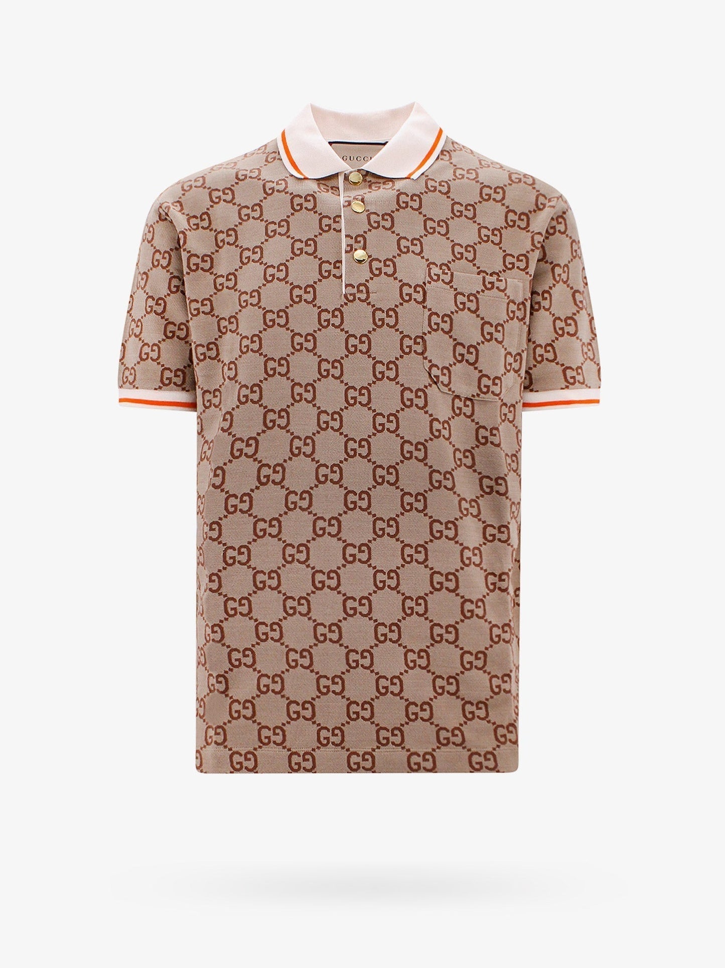 Gucci Man Gucci Man Beige Polo Shirts
