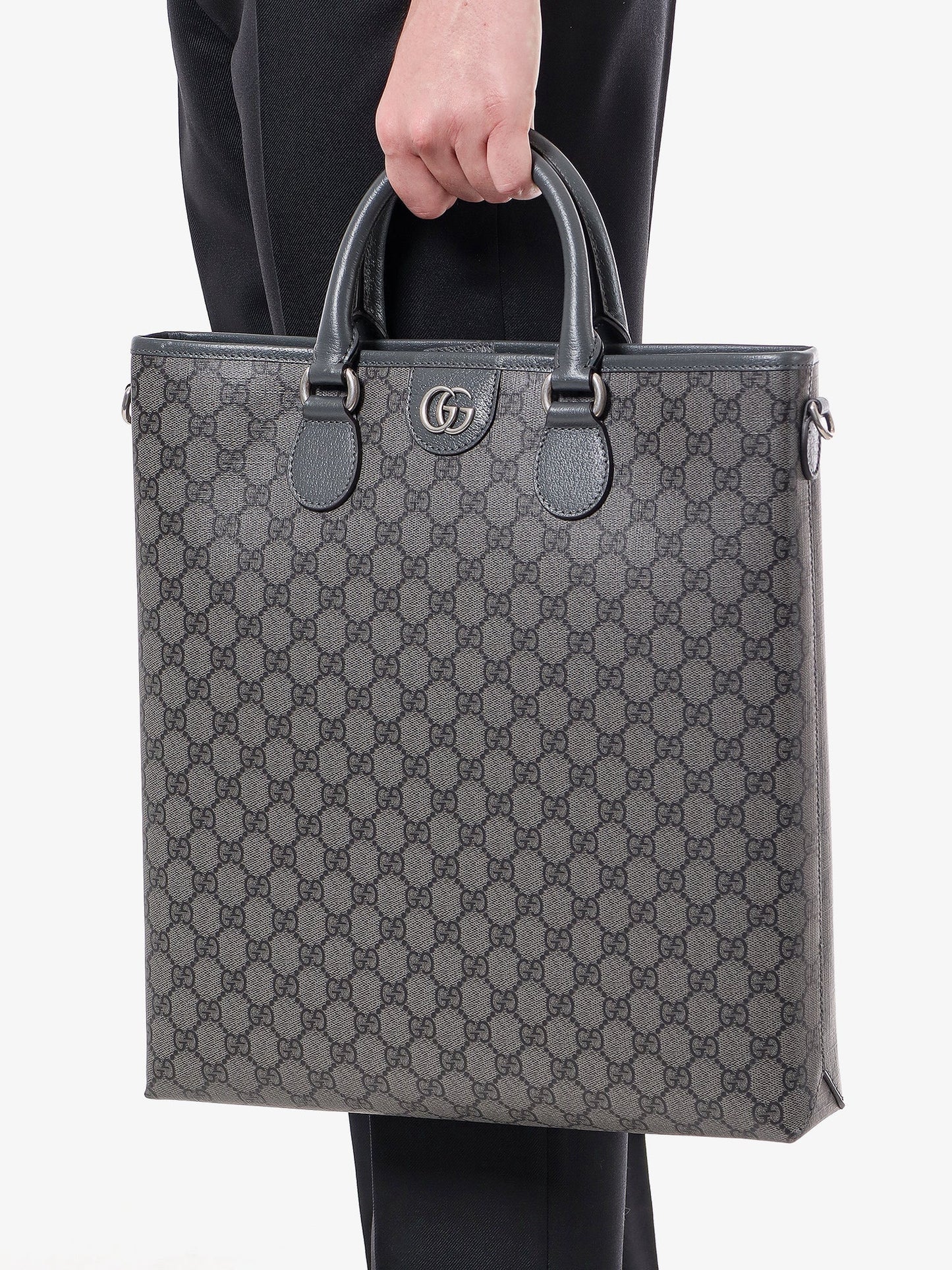 Gucci Man Gucci Man Grey Handbags