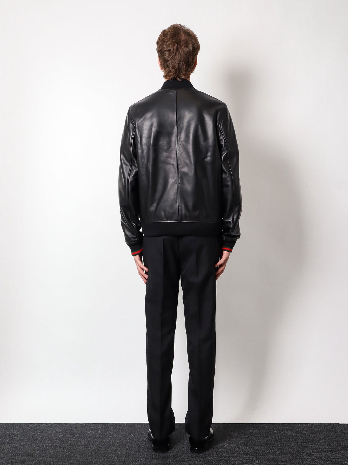 Gucci Man Gucci Man Black Leather Jackets