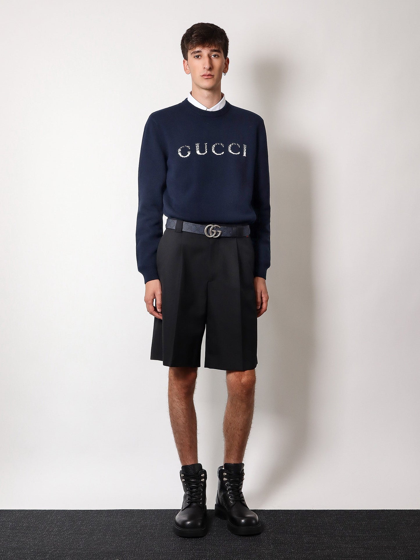Gucci Man Gucci Man Blue Knitwear