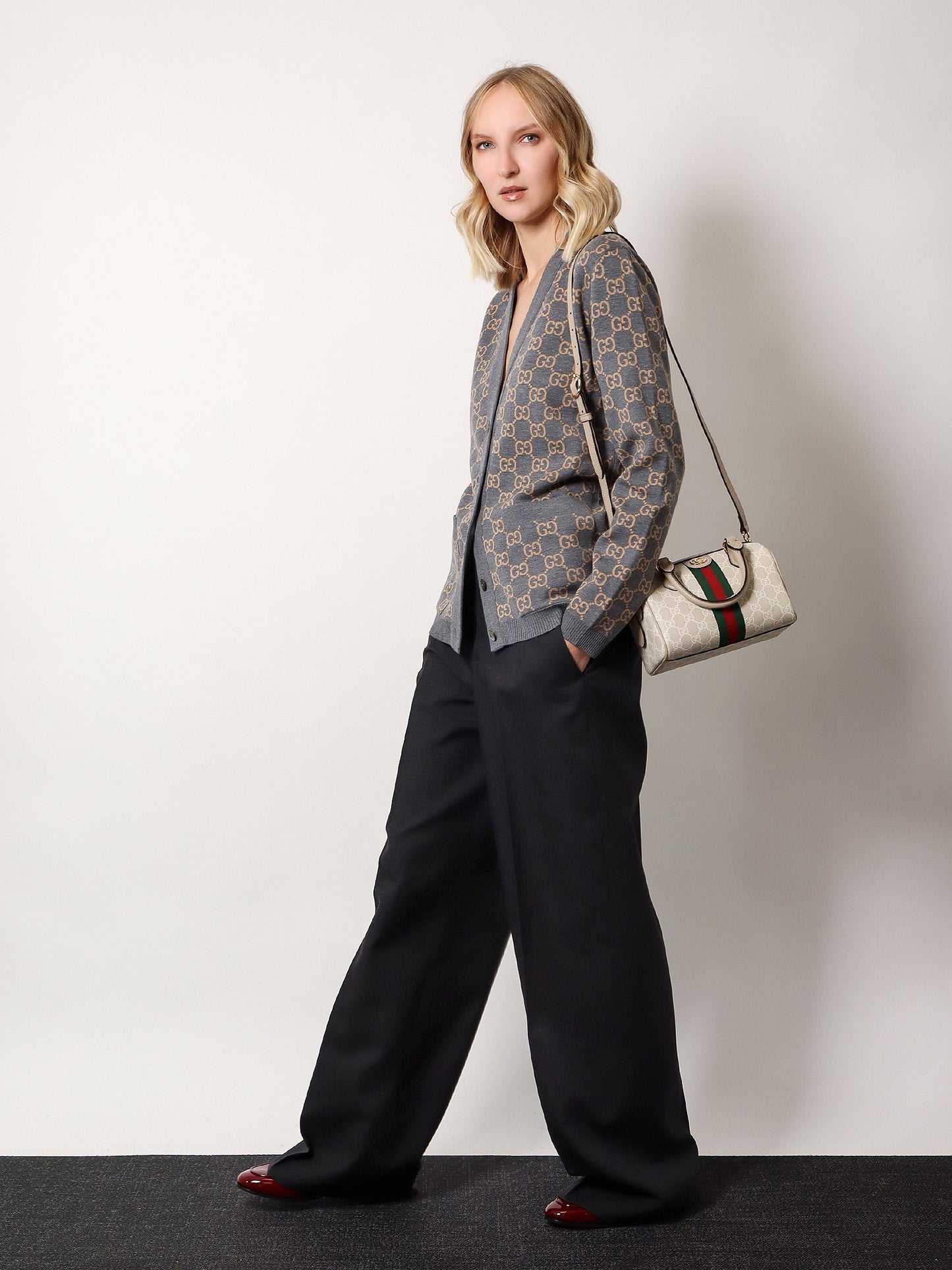 Gucci Woman Gucci Woman Grey Knitwear