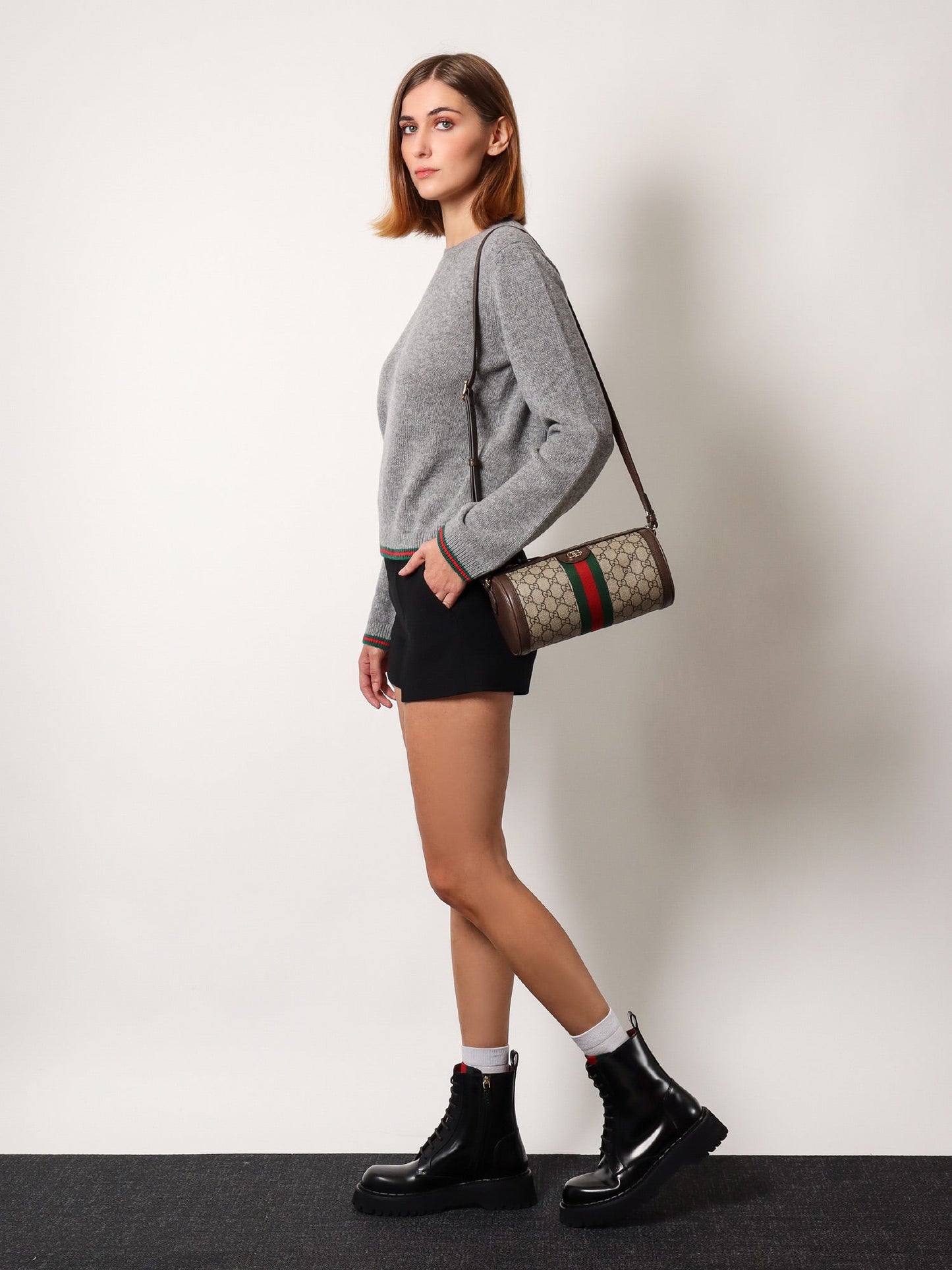 Gucci Woman Gucci Woman Beige Shoulder Bags