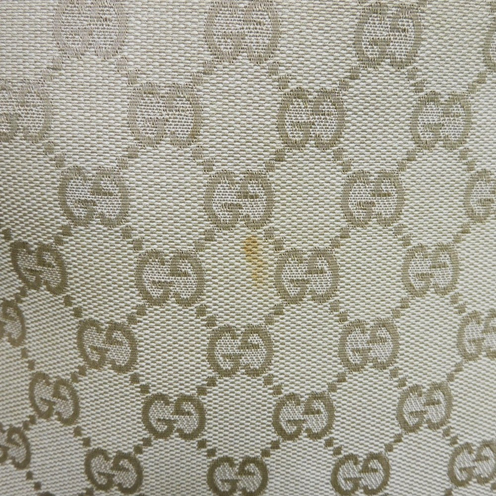 GUCCI Shoulder Bag 113013 GG canvas x pigskin beige Double G Brown Crossbody GG canvas Messenger bag unisex(Unisex) Used