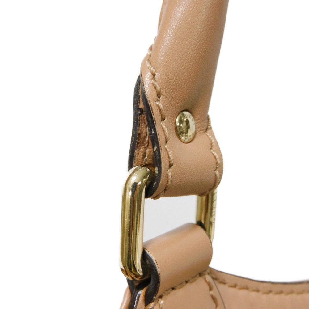 GUCCI Handbag 211944 Diamante canvas x calf leather beige Interlocking G Calfskin Pink Beige Diamante Sookie Tote Bag Women Used