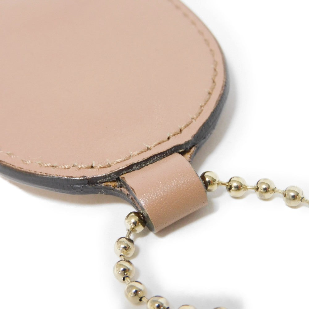 GUCCI Handbag 211944 Diamante canvas x calf leather beige Interlocking G Calfskin Pink Beige Diamante Sookie Tote Bag Women Used