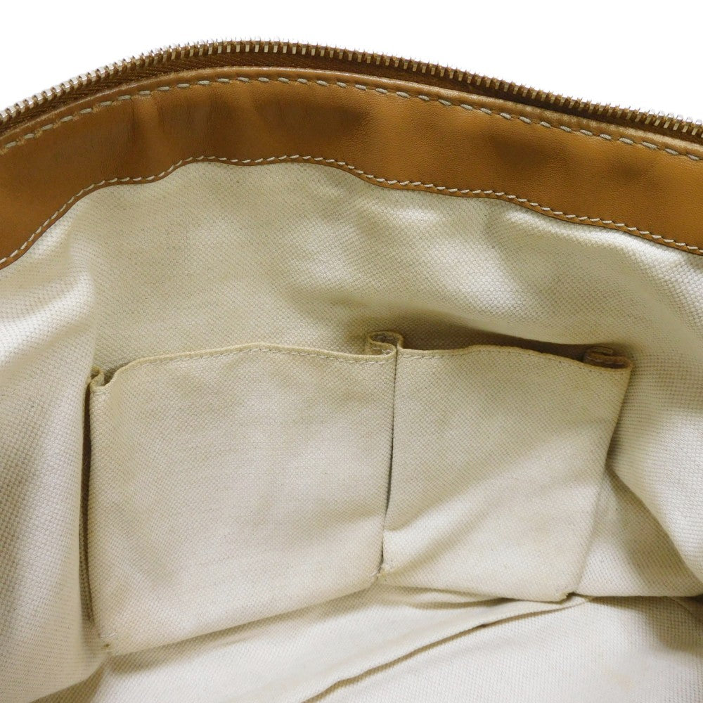 GUCCI Handbag 247902 Diamante canvas x calf leather beige Black Calfskin Brown 2WAY Shoulder Bag Diamante Sookie Tote Bag Women Used