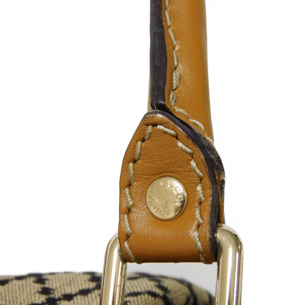 GUCCI Handbag 247902 Diamante canvas x calf leather beige Black Calfskin Brown 2WAY Shoulder Bag Diamante Sookie Tote Bag Women Used