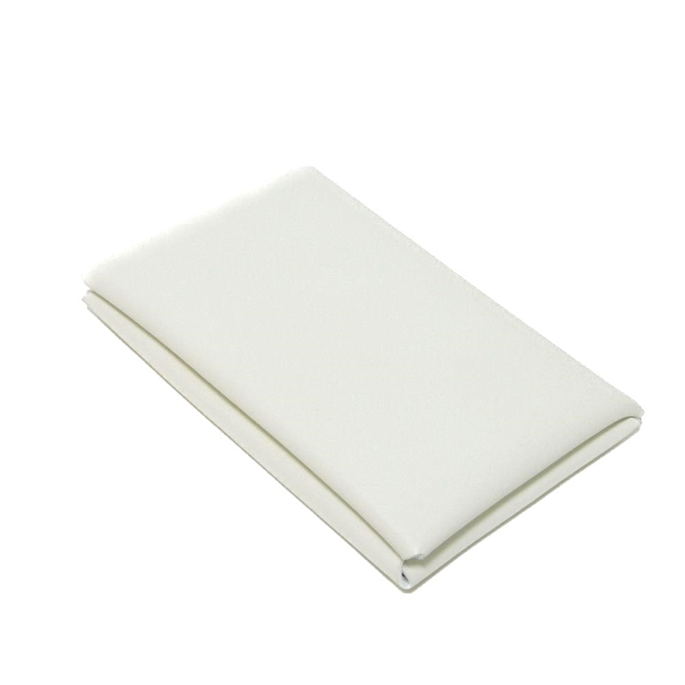 HERMES Card Case Evercolor Nata White Ivory Snap Button Bifold Wallet Business Card Holder Pass Case Good Condition Calvi unisex(Unisex) Used