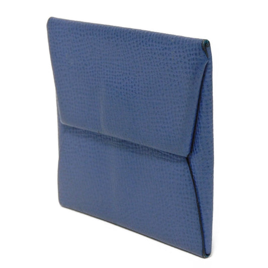 HERMES Coin case H078357CKAE Epsom Blue Brighton x Blue Izmir Blue Brighton Blue Izmir Bicolor Coin Pocket Wallet Verso Bastia unisex(Unisex) Used