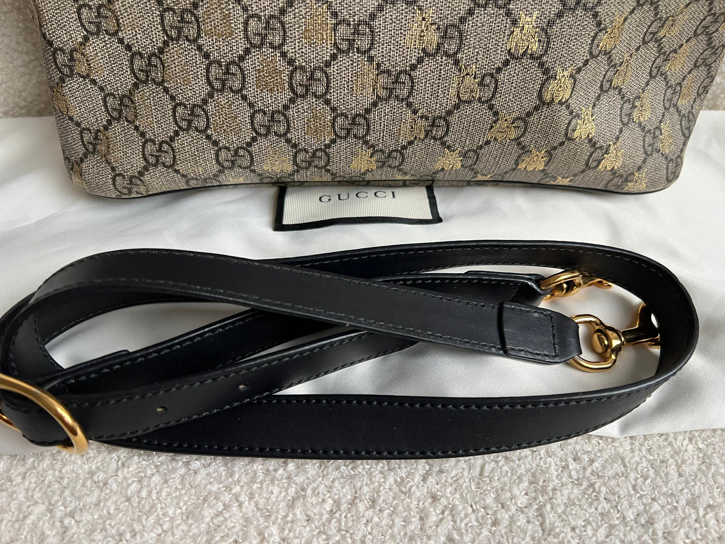 Gucci Supreme Bees Small Tote