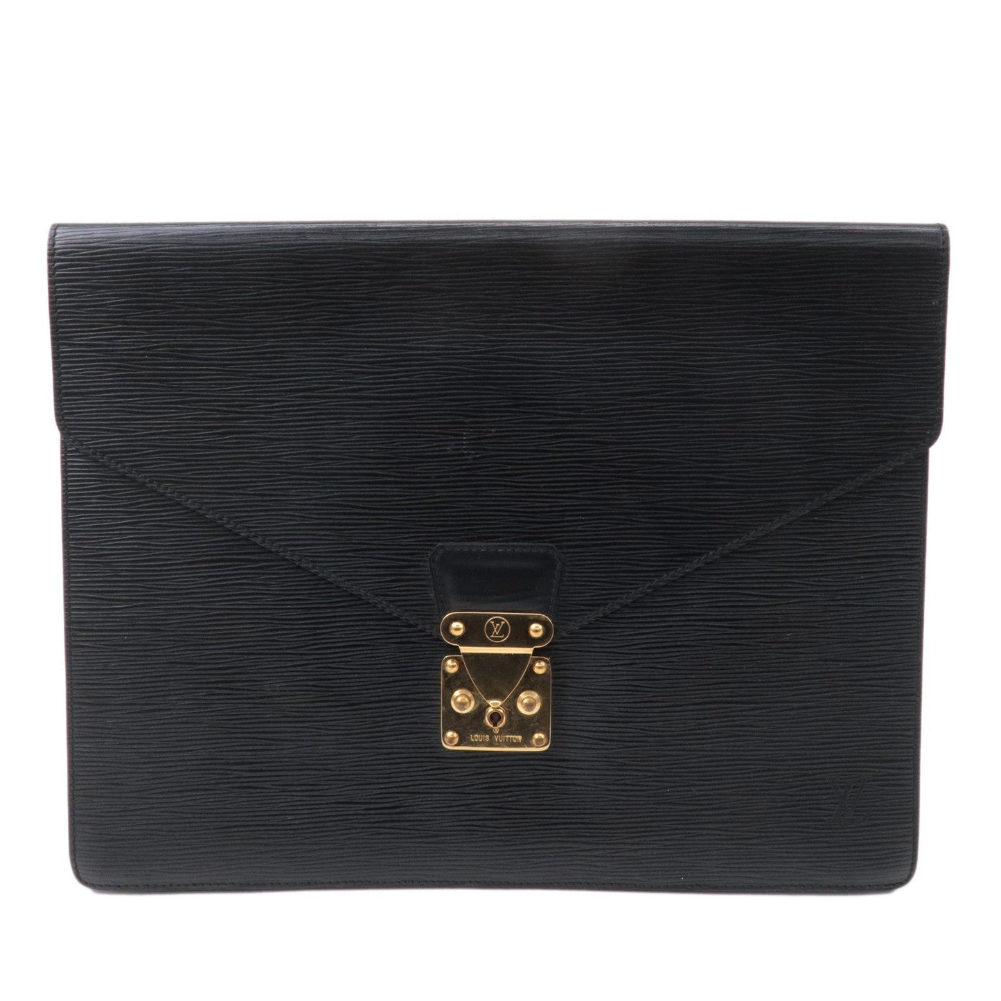 Louis Vuitton Epi Porte Document Senateur Clutch Bag M54452