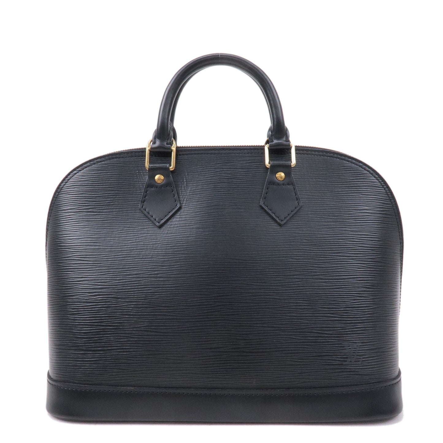 Louis Vuitton Epi Alma Hand Bag Noir Black M52142