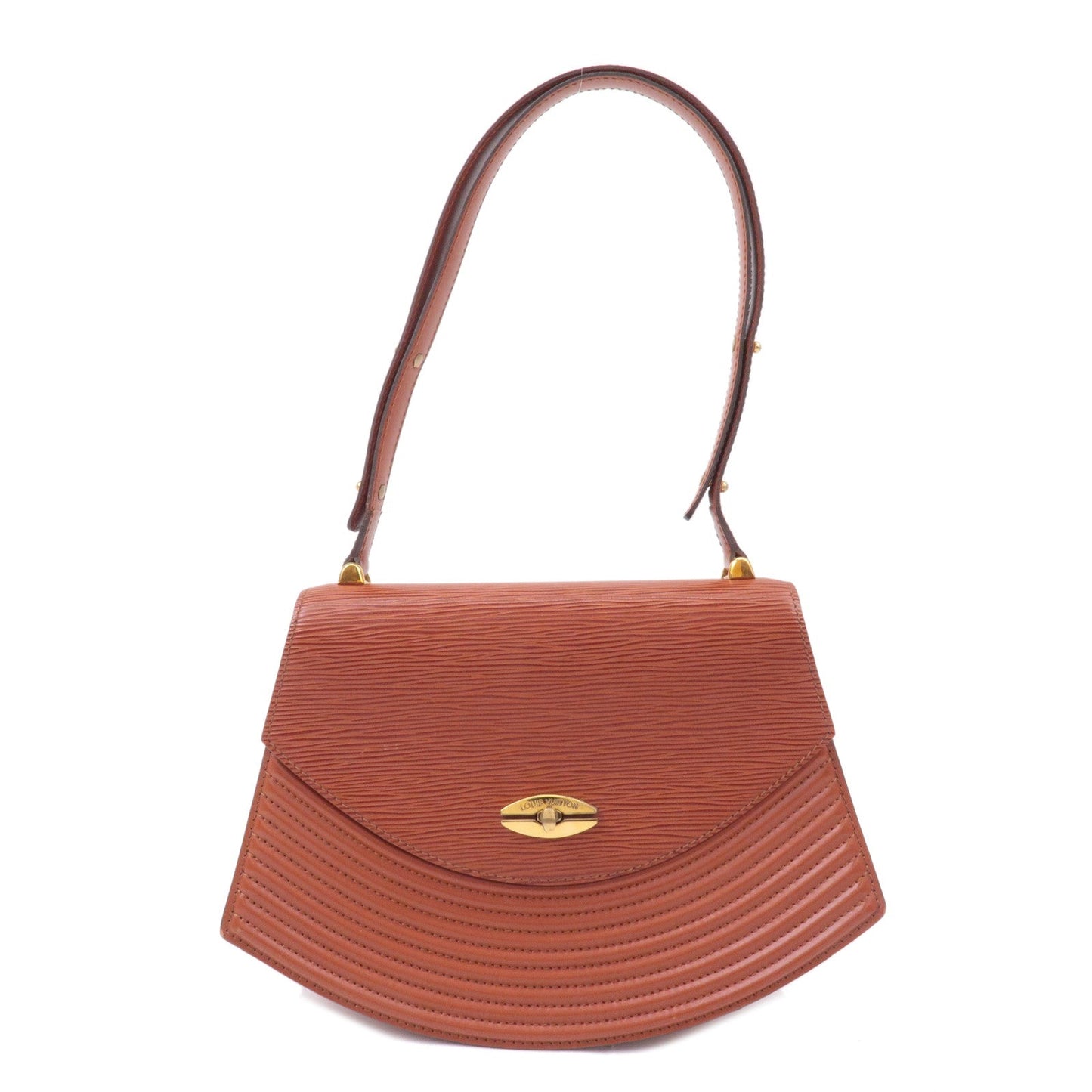 Louis Vuitton Epi Tilsit Shoulder Hand Bag Kenya Brown M52483