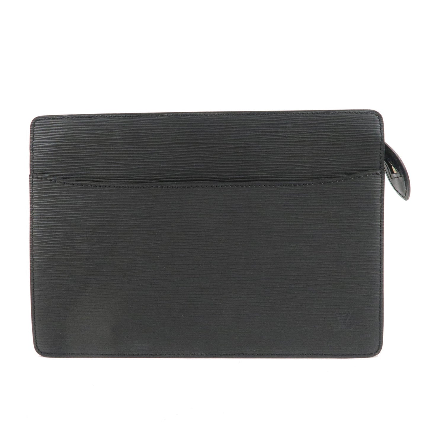 Louis Vuitton Epi Pochette Homme Clutch Bag Noir Black M52522