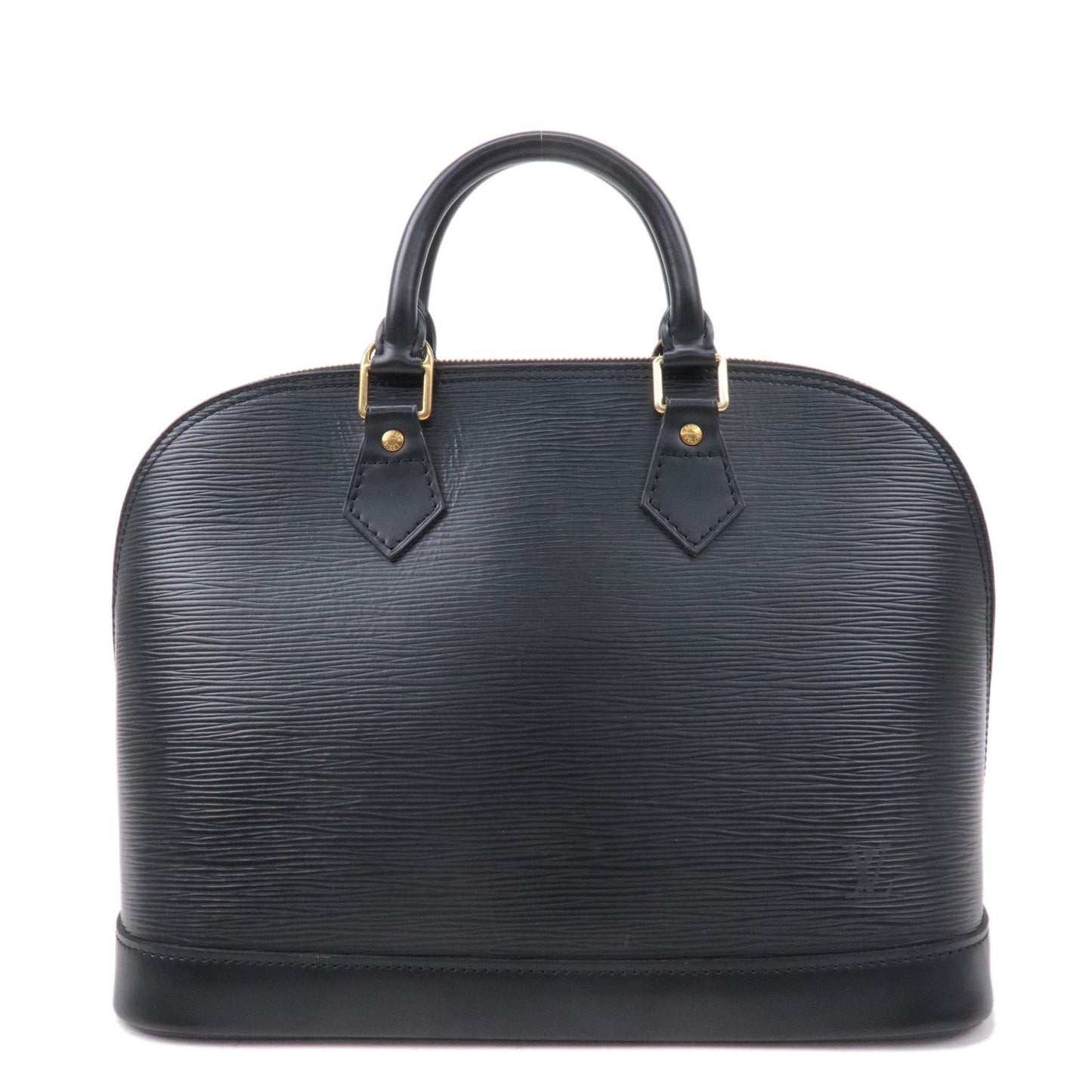 Louis Vuitton Epi Alma Hand Bag Noir Black M52142
