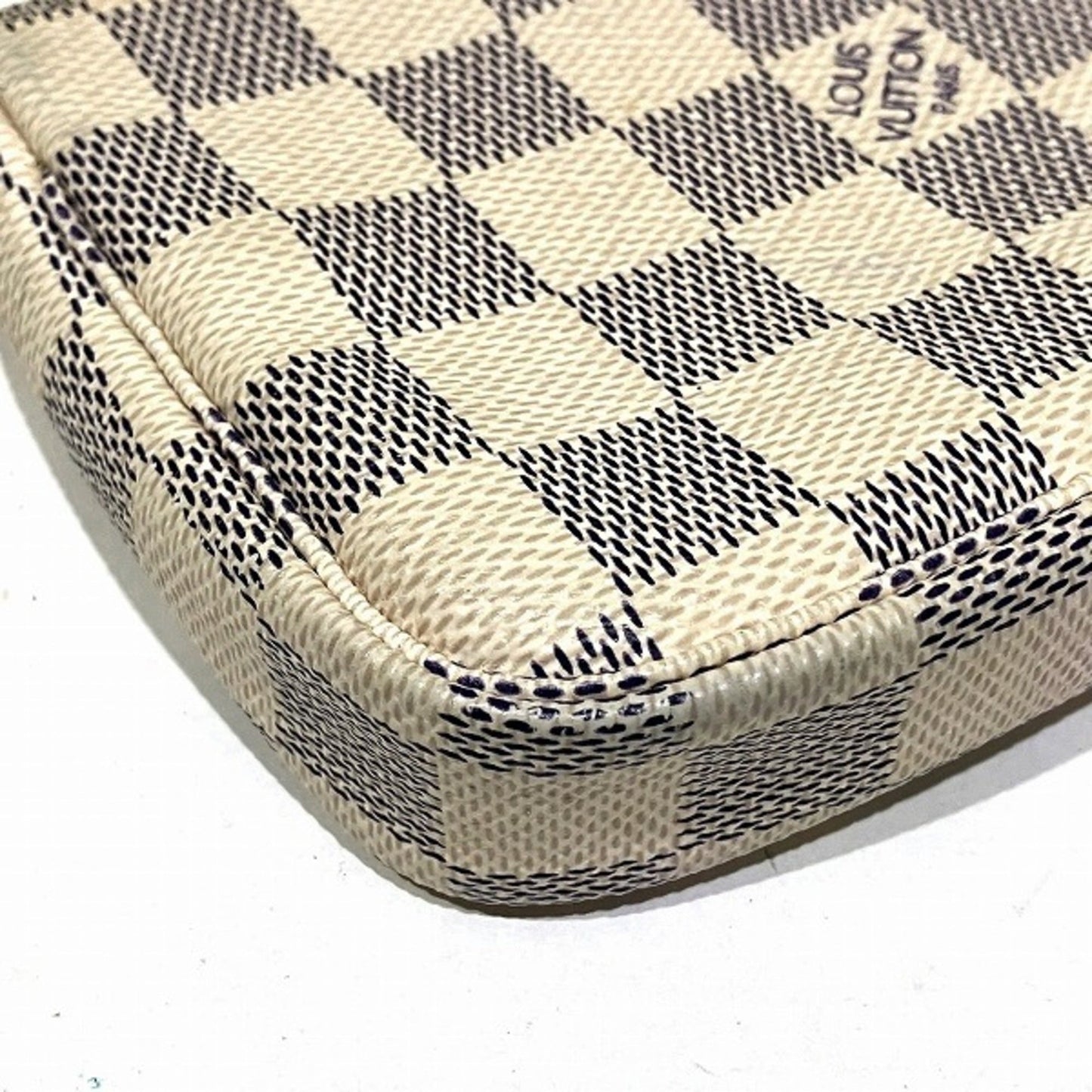 Louis Vuitton  Damier Azur Handbag