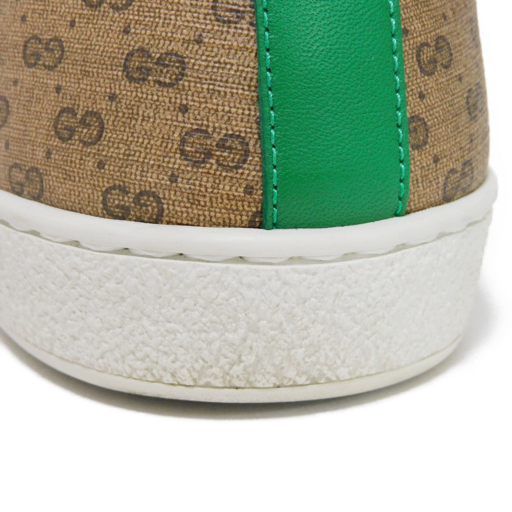 GUCCI sneakers 602548 HWM10 8961 GG Mini Supreme Brown GG Mini Supreme Ace Mickey Mouse 8 1/2