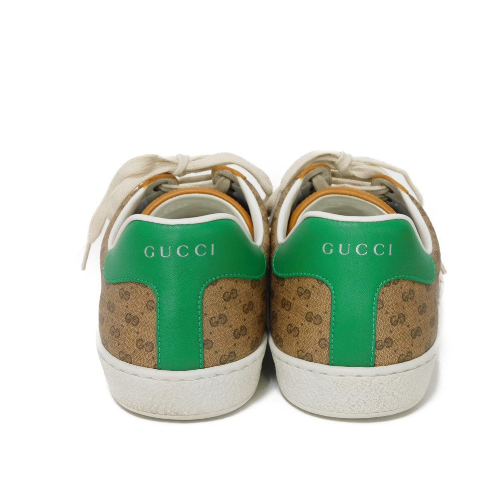 GUCCI sneakers 602548 HWM10 8961 GG Mini Supreme Brown GG Mini Supreme Ace Mickey Mouse 8 1/2