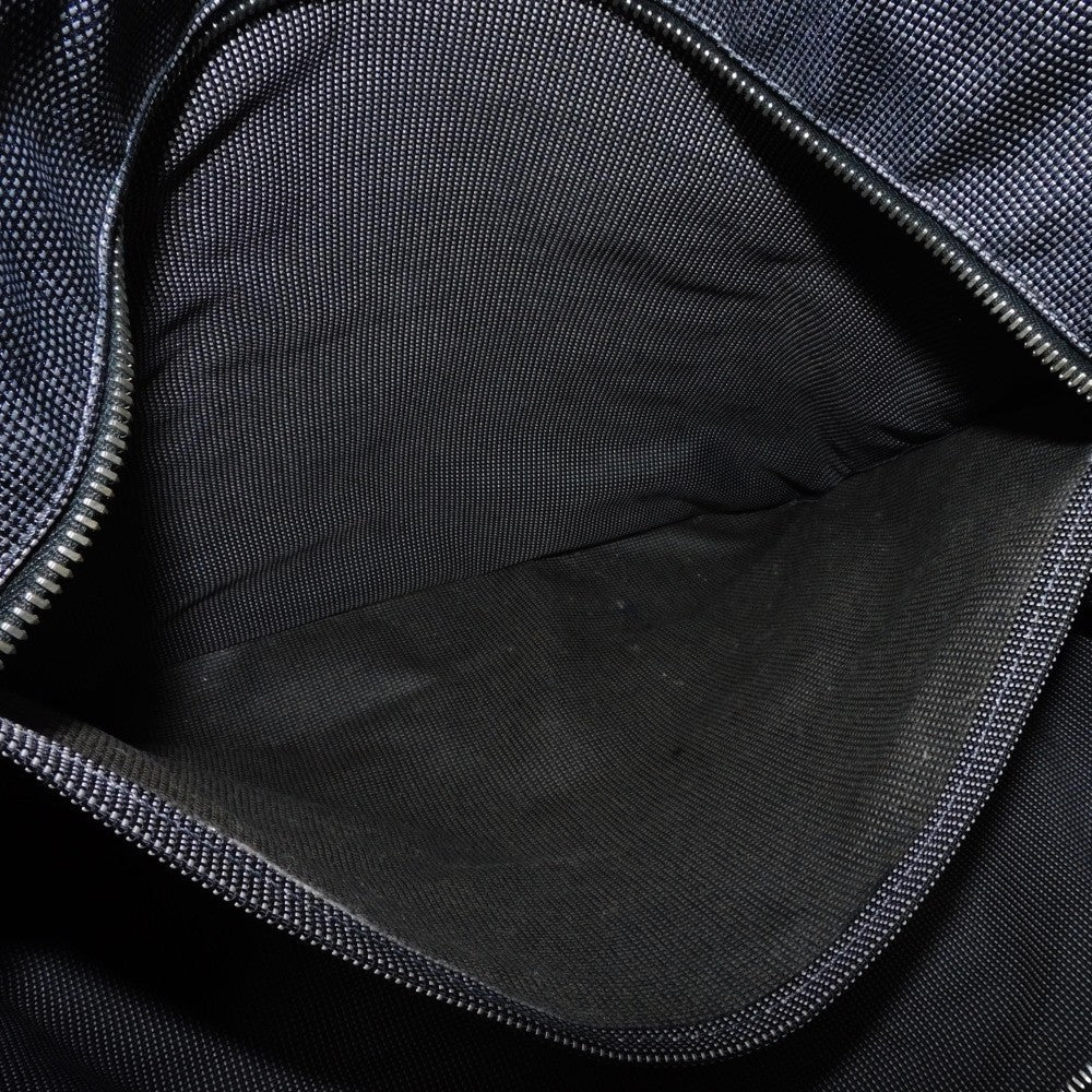 HERMES Tote Bag Nylon canvas (polyamide x polyester) Dark gray H Mark Nylon Canvas Shoulder Bag Serie button Her Line Tote GM unisex(Unisex) Used