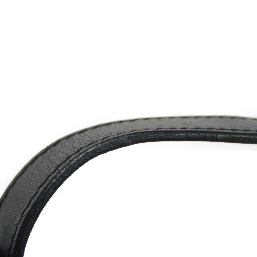 HERMES bracelet 925 black S African Saharan Ethnic Hand Carved Box Calf native Turreg unisex(Unisex) Used