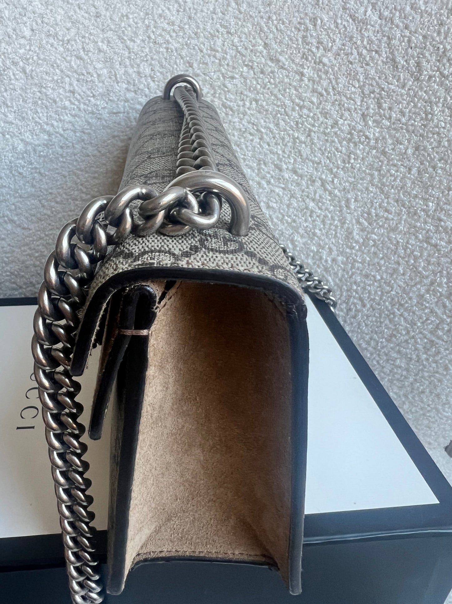 Gucci Dionysus GG Supreme Small Shoulder Bag (RRP £2,280)