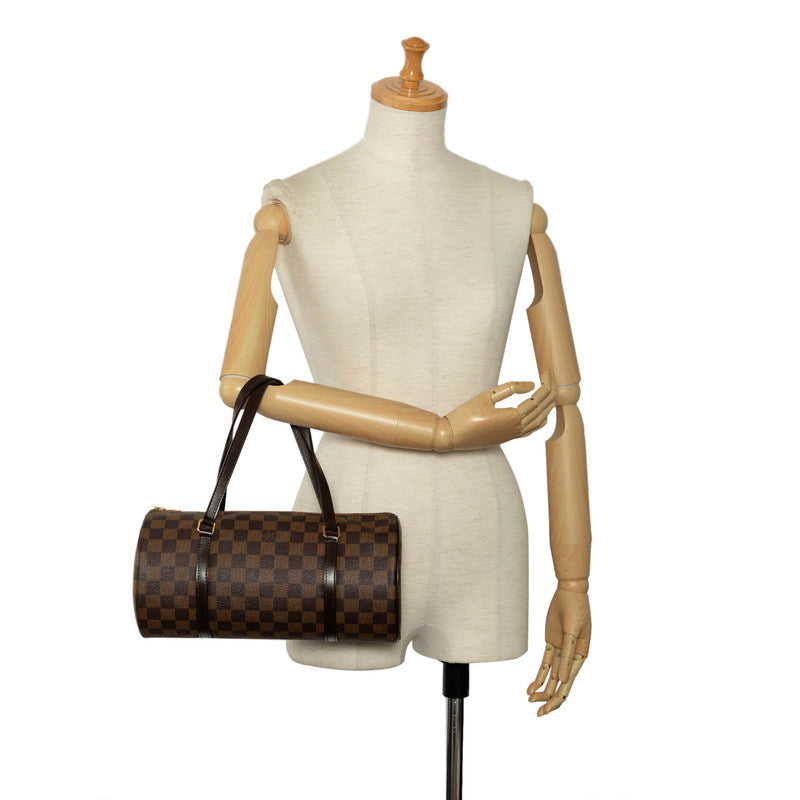 Louis Vuitton Damière Papillon 30 Handbag N41210 Eve Brown PVC Leather  Louis Vuitton