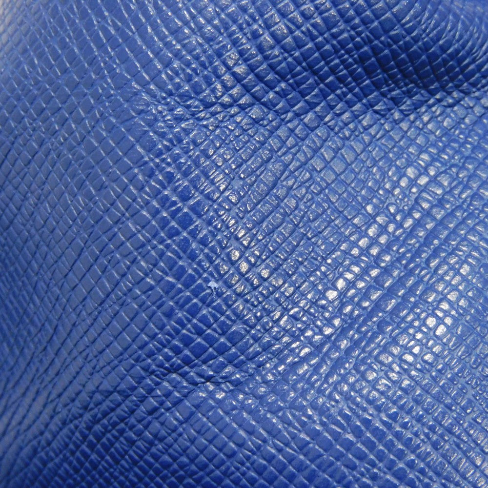 LOUIS VUITTON Backpack M30229 Taiga leather x monogram canvas cobalt Taiga Lama Monogram Discovery PM