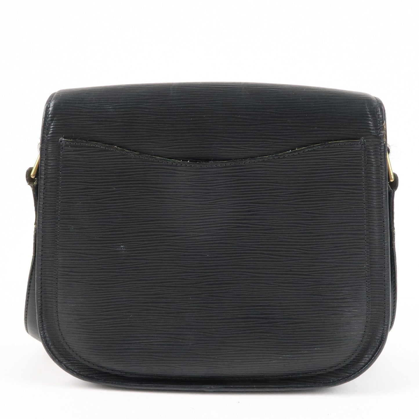 Louis Vuitton Epi Saint Cloud Shoulder Bag Noir Black M52192