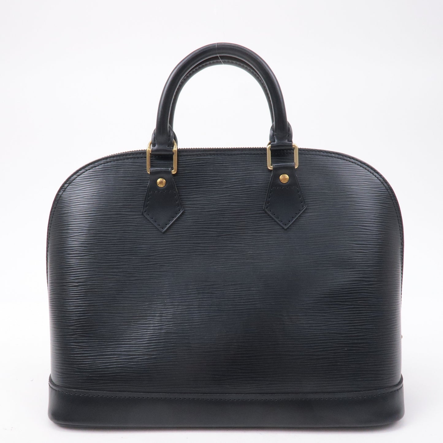 Louis Vuitton Epi Alma Hand Bag Noir Black M52142