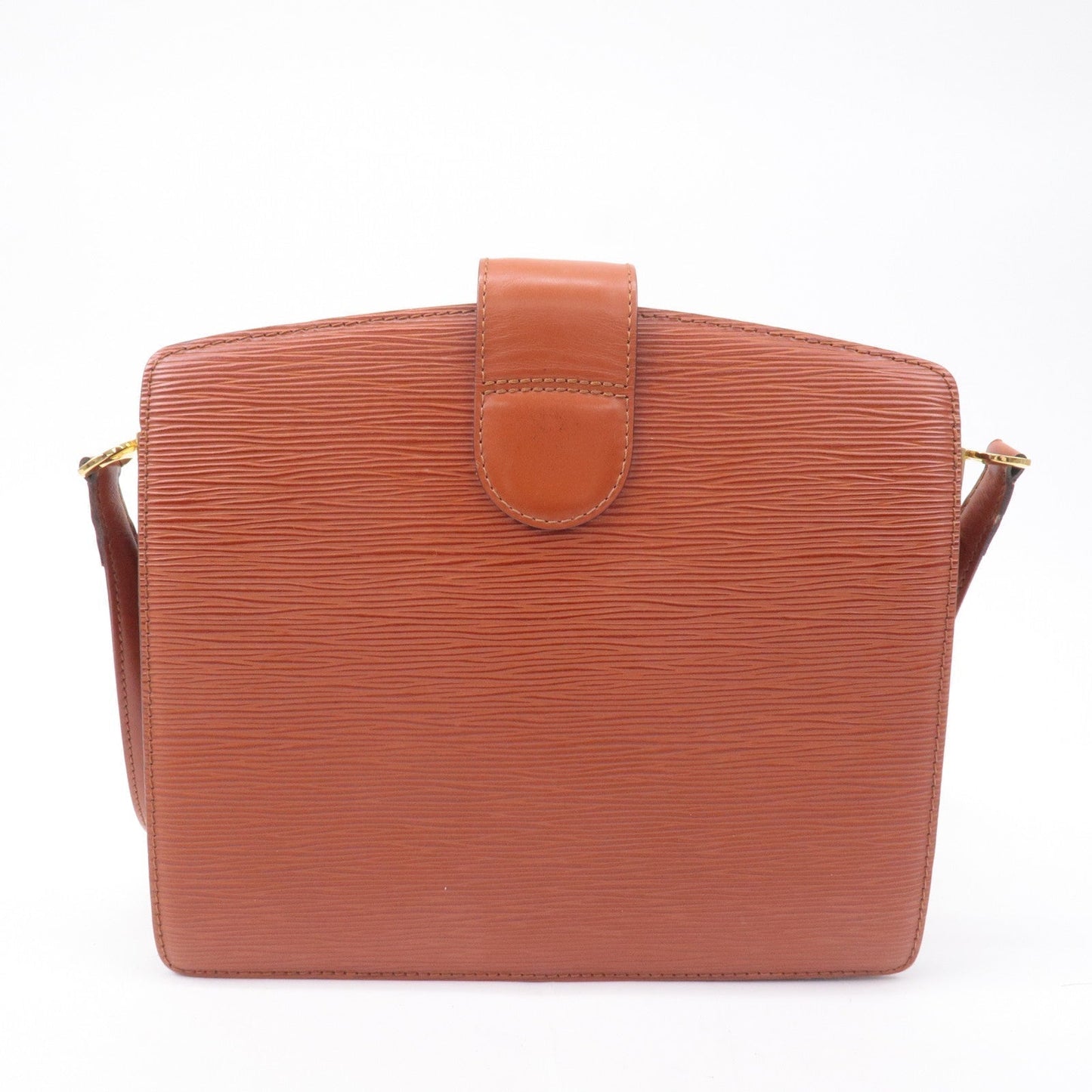 Louis Vuitton Epi Capucines Shoulder Bag Kenya Brown M52343