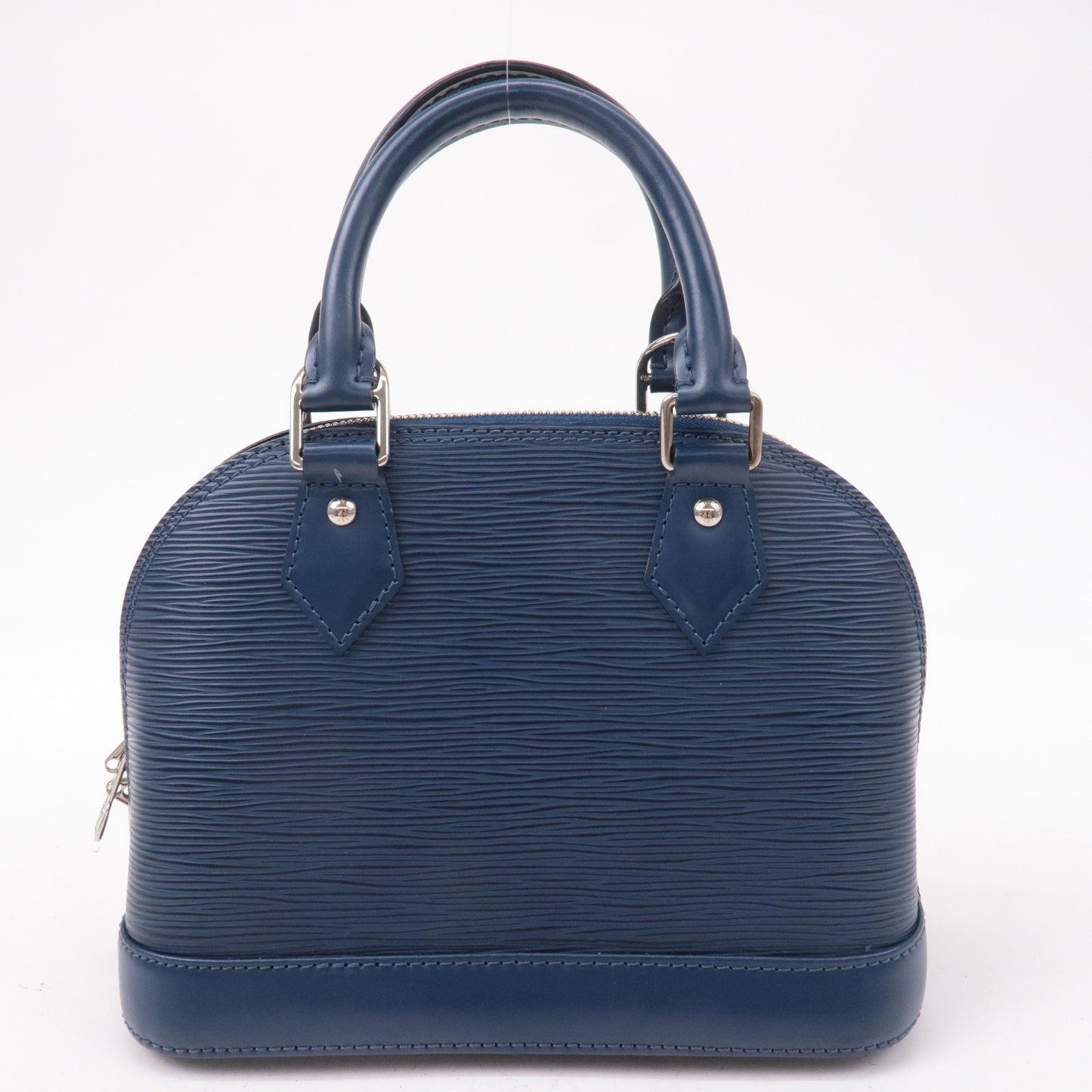 Louis Vuitton Epi Alma BB 2Way Bag Andigo Blue M40855